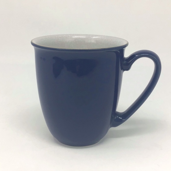 Denby Elements Dark Blue Coffee Tea Mug - Picture 1 of 6